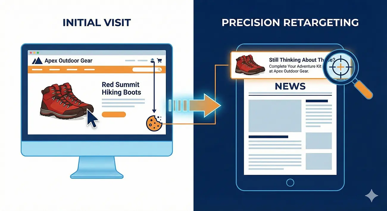 Precision Display Ad Retargeting.